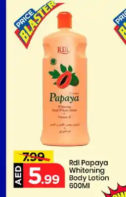 Mark & Save RDL Body Lotion & Cream offer