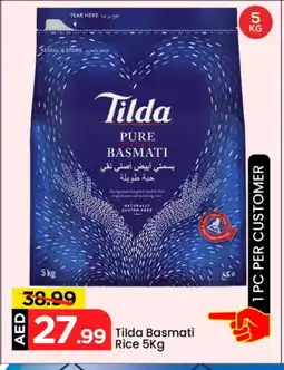 Mark & Save TILDA Basmati / Biryani Rice offer