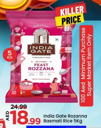 Mark & Save INDIA GATE Basmati / Biryani Rice offer