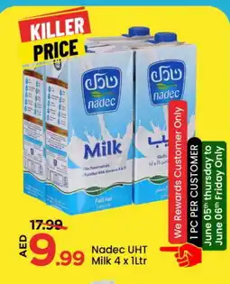 Mark & Save NADEC Long Life / UHT Milk offer