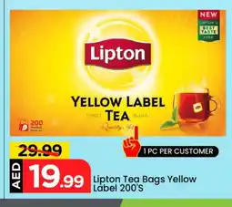 Mark & Save Lipton Tea Bags offer