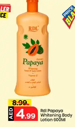 Mark & Save RDL Body Lotion & Cream offer