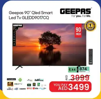 Mark & Save GEEPAS Smart TV offer