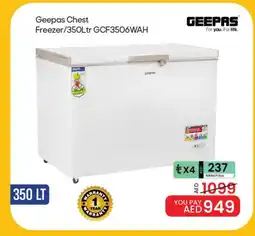 Mark & Save GEEPAS Freezer offer