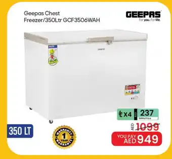 Mark & Save GEEPAS Freezer offer