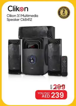 Mark & Save CLIKON Speaker offer