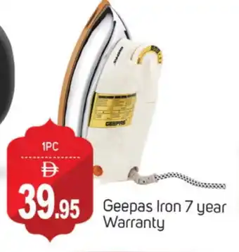Talal Market GEEPAS Ironbox offer
