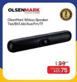 Mark & Save OLSENMARK Speaker offer