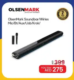 Mark & Save OLSENMARK Speaker offer