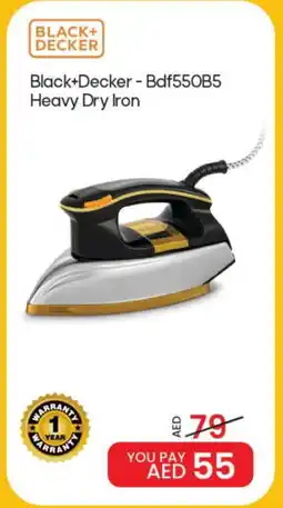 Mark & Save BLACK+DECKER Ironbox offer