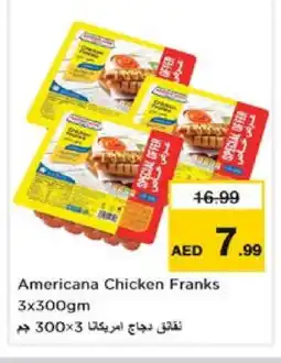 Nesto AMERICANA Chicken Franks offer