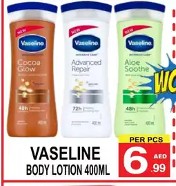 Friday Center VASELINE Body Lotion & Cream offer