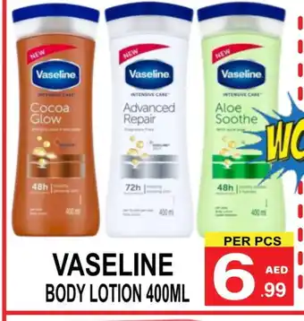 Friday Center VASELINE Body Lotion & Cream offer