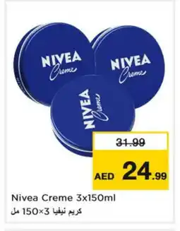 Nesto Nivea Face cream offer