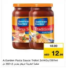 Nesto AMERICAN GARDEN Pizza & Pasta Sauce offer