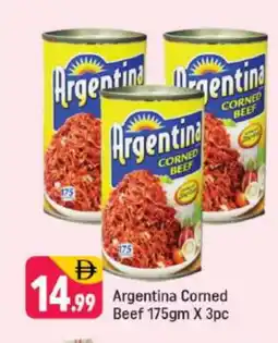 Shaklan ARGENTINA Beef offer