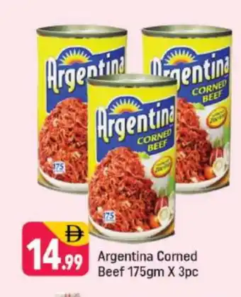 Shaklan ARGENTINA Beef offer