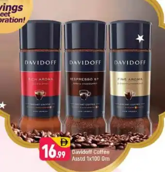 Shaklan DAVIDOFF Coffee offer