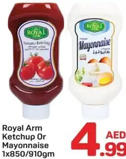 Day To Day Royal Arm Ketchup Or Mayonnaise offer