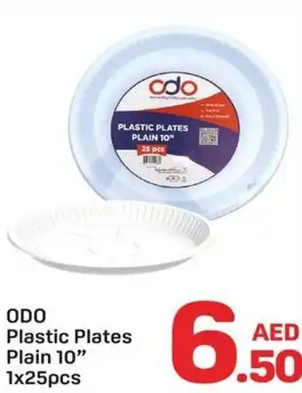 Day To Day ODO Plastic Plates Plain 10" offer