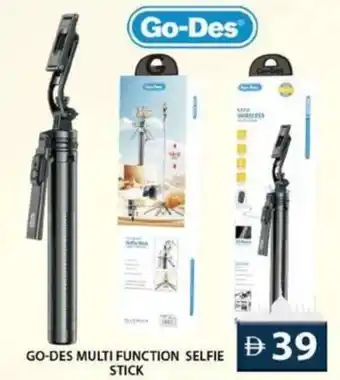 Grand Hyper Market Go-des multi function selfie stick offer