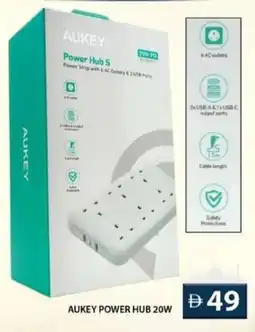 Grand Hyper Market Aukey power hub 20w offer