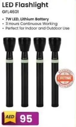 Grand Hyper Market Geepas LED Flashlight GFL4601 offer