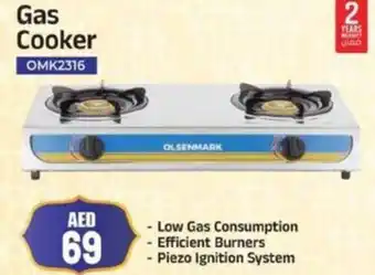 Grand Hyper Market Olsenmark gas cooker OMK2316 offer