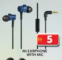 Grand Hyper Market MI Earphone offer