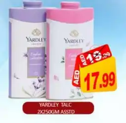 Mango Hypermarket LLC YARDLEY Talcum Powder offer