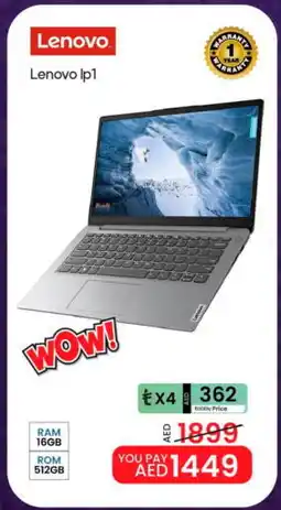 Mark & Save LENOVO Laptop offer