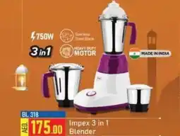 Grand Hyper Market Impex 3 in 1 Blender offer