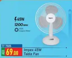 Grand Hyper Market Impex 45W Table Fan offer