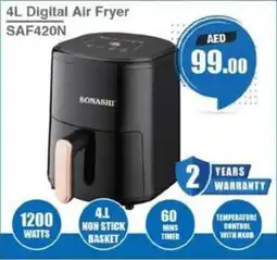 Grand Hyper Market Digital Air Fryer SAF420N offer
