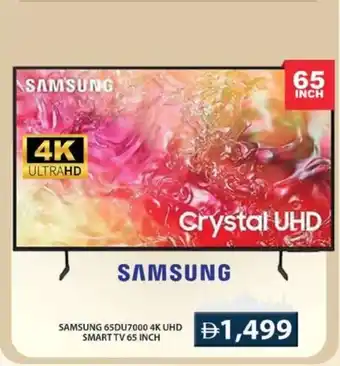 Grand Hyper Market Samsung 65DU7000 4K UHD smart TV offer