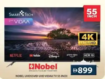 Grand Hyper Market Nobel UHD55VID UHD vidaa TV offer