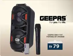 Grand Hyper Market Geepas GMS11187 portable bt speaker offer