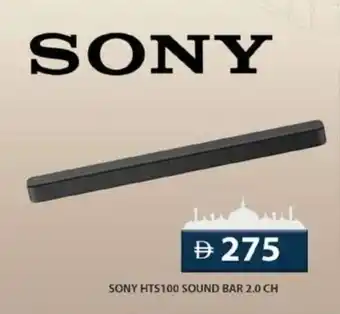 Grand Hyper Market Sony HTS100 sound bar 2.0 CH offer