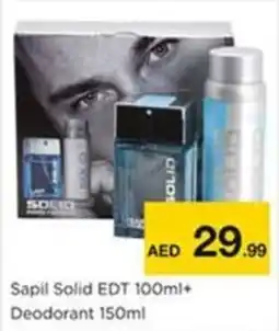 Nesto Sapil Solid EDT offer
