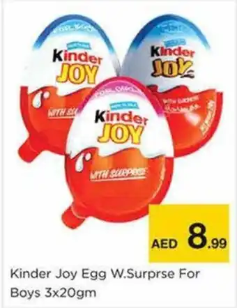 Nesto Kinder Joy Egg W.Surprse For Boys offer