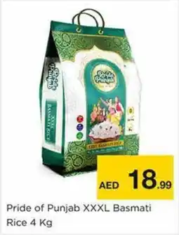 Nesto Pride of Punjab XXXL Basmati Rice offer