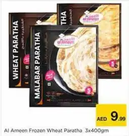 Nesto Al Ameen Frozen Wheat Paratha offer
