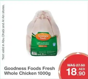 Choithrams Goodness Foods Fresh Whole Chicken offer