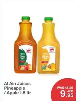 Choithrams Al ain juices pineapple apple offer