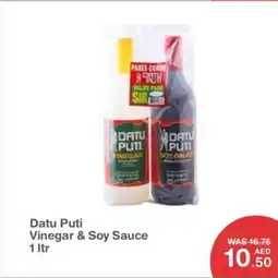 Choithrams Datu Puti Vinegar & Soy Sauce offer