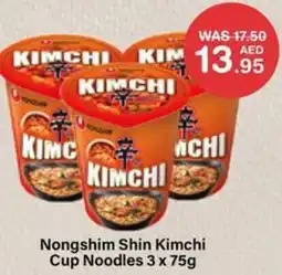 Choithrams Nongshim Shin Kimchi Cup Noodles offer