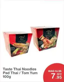 Choithrams Taste Thai Noodles Pad Thai / Tom Yum offer