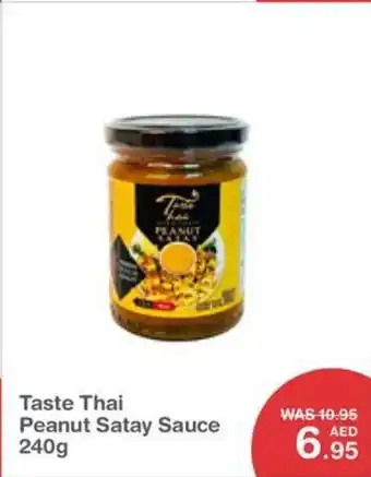 Choithrams Taste Thai Peanut Satay Sauce offer