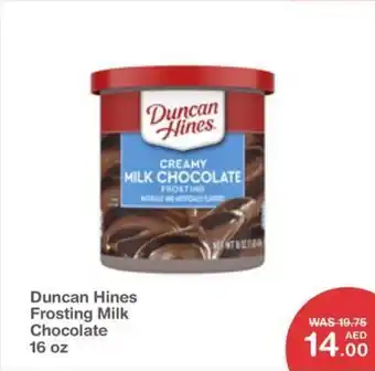 Choithrams Duncan Hines Frosting Milk Chocolate offer