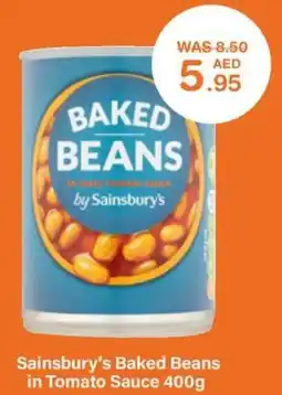 Choithrams Sainsbury's Baked Beans in Tomato Sauce offer